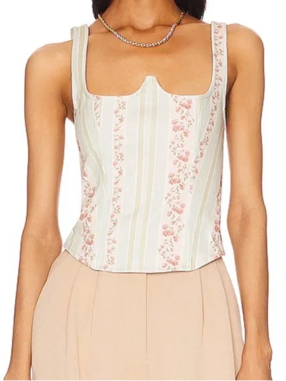 WeWoreWhat fitted bustier